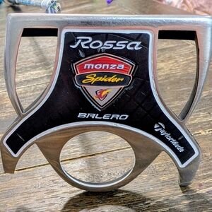 TaylorMade Rossa Monza Spider Balero Black and Silver Putter With Cover